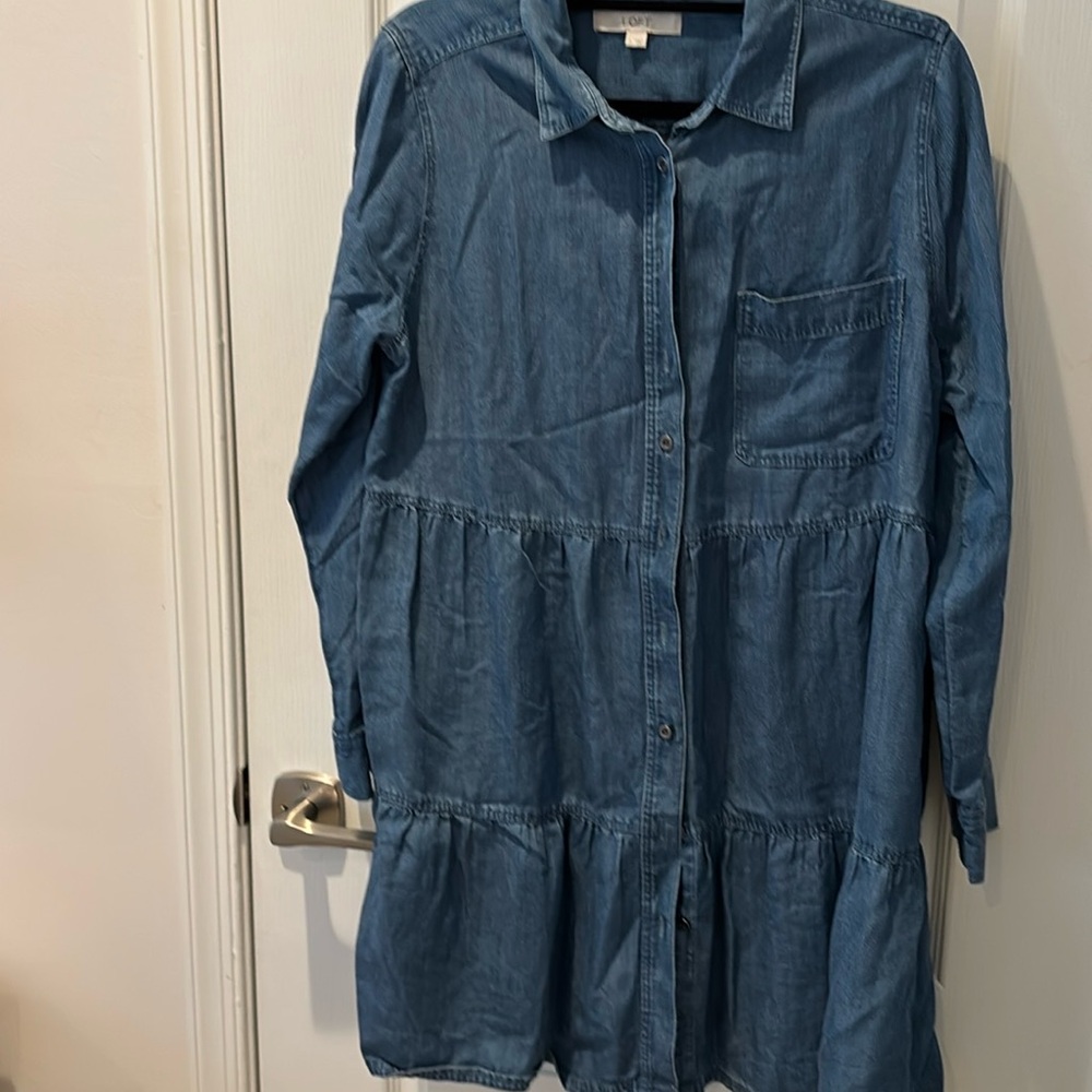 Denim dress